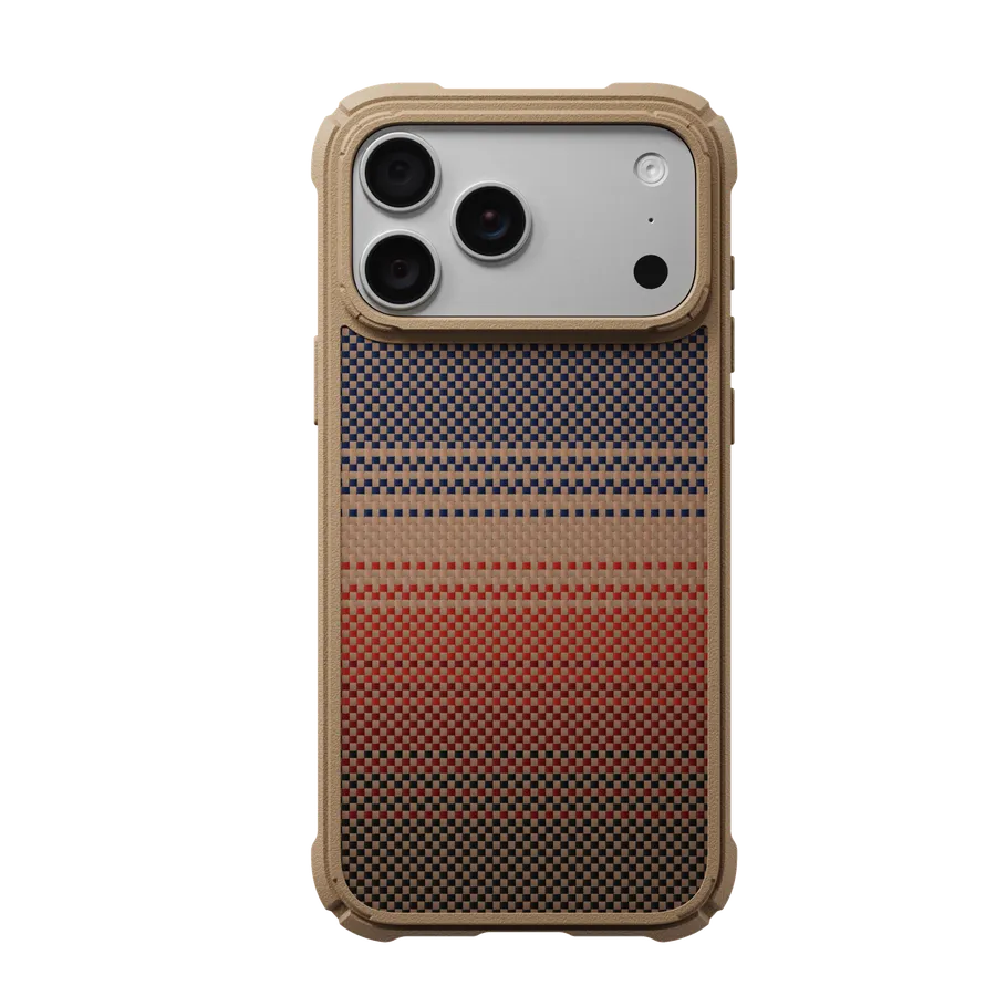 Husa Pitaka pentru iPhone 18 Pro, Cairn Case, Ultra-rezistenta, Sunset