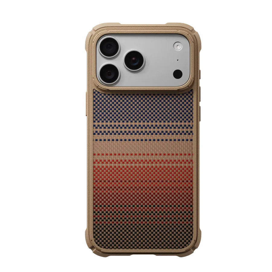 Husa Pitaka pentru iPhone 18 Pro Max, Cairn Case, Ultra-rezistenta, Sunset