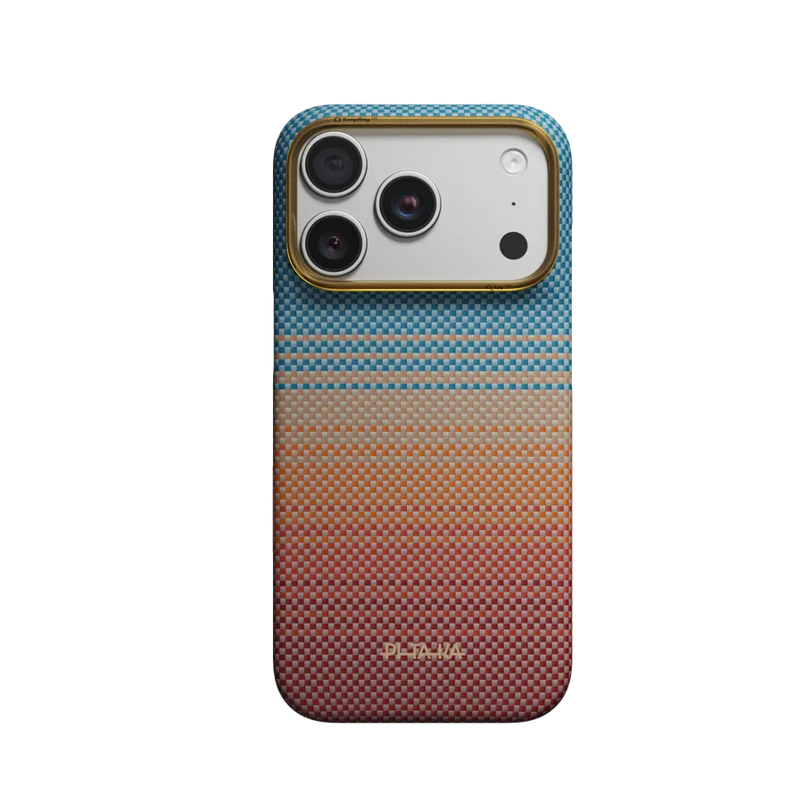 Husa Pitaka pentru iPhone 18 Pro, Edge Case, PitaTap™, Sunset 2.0, California Dream 01