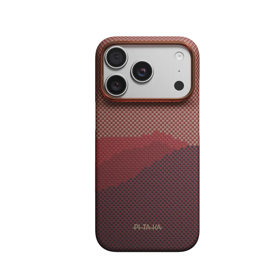 Husa Pitaka pentru iPhone 18 Pro, Edge Case, PitaTap™, Autumn Dusk