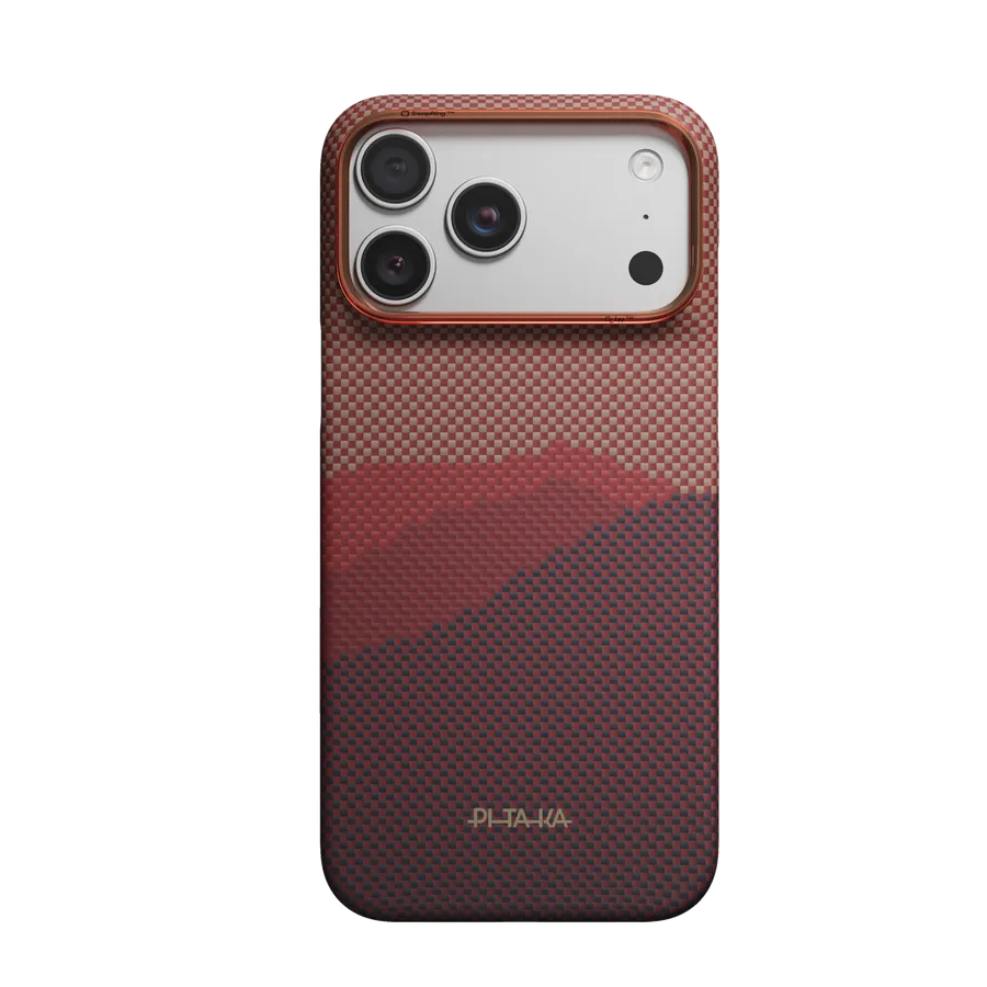 Husa Pitaka pentru iPhone 18 Pro Max, Edge Case, PitaTap™, Autumn Dusk