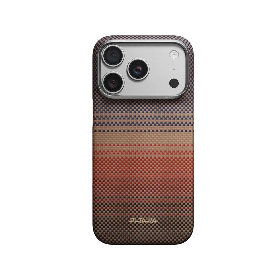 Husa Pitaka pentru iPhone 18 Pro, Edge Case, PitaTap™, Sunset