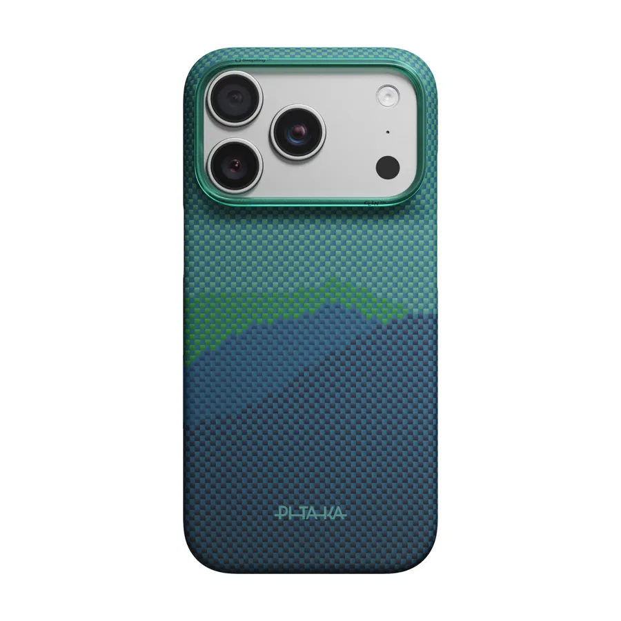 Husa Pitaka pentru iPhone 18 Pro, Edge Case, PitaTap™, Summer Noon