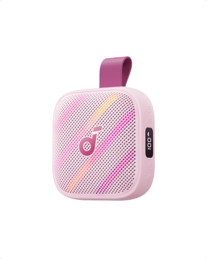 Boxa portabila Anker Soundcore Boom Go 3i, BassUp 2.0, Bluetooth 6.0, 15W, Autonomie 24 ore, IP68, Roz