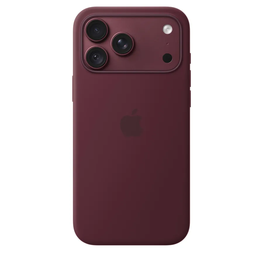 IPHONE18 PROMAX SILICONE CASE/WITH MAGSAFE - BURGUNDY