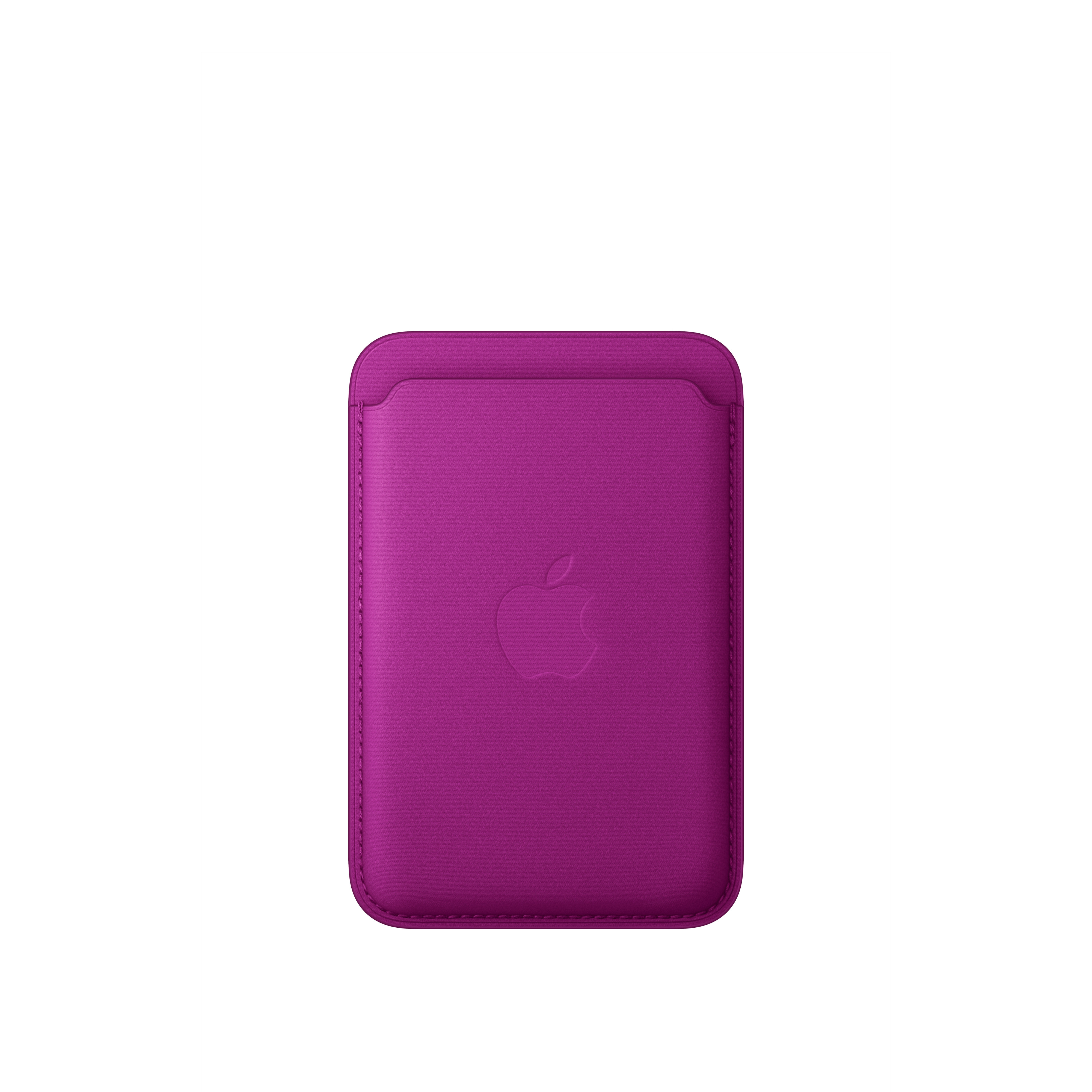 IPHONE FINEWOVEN WALLET/WITH MAGSAFE MAGENTA