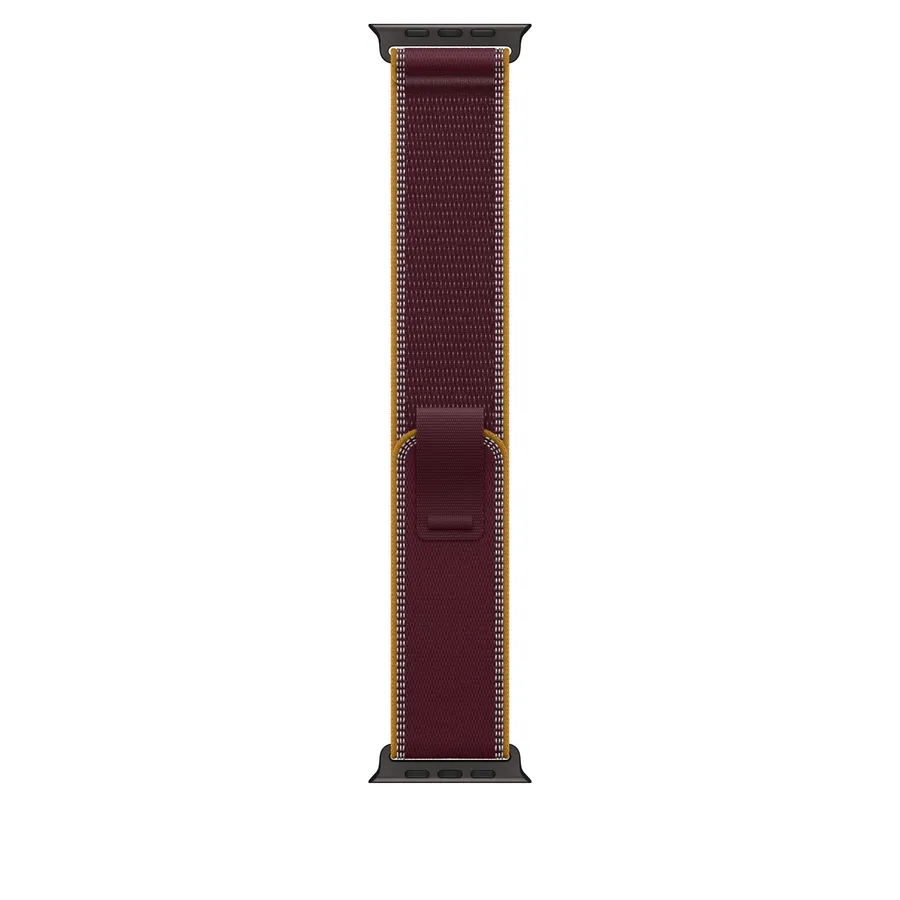 49MM BURGUNDY TRAIL LOOP/M/L - BLACK TITANIUM FINISH