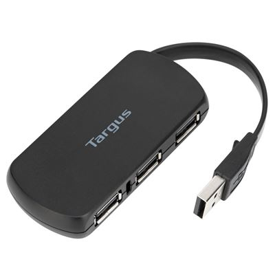 Targus HUB USB 2.0/4-PORT USB 2.0 HUB Black