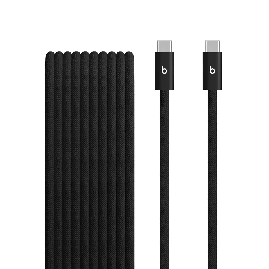 BEATS 240W USB-C TO USB-C/BRAIDED CABLE 3M/10FT BOLT BLACK