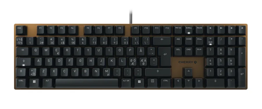 CHERRY KC 200 MX KEYBOARD/CORDED MECHANICAL MX2A RED