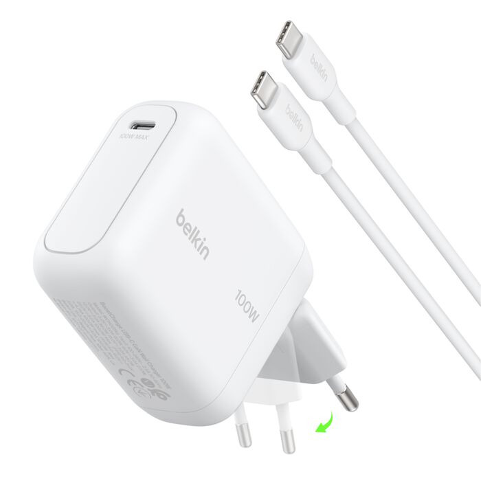BOOSTCHARGE 100W USB-C GAN LADE/STECKER INKL 15M USB-C / USB-C K