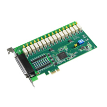 16-ch Relay & 16-ch IDI PCIE Card