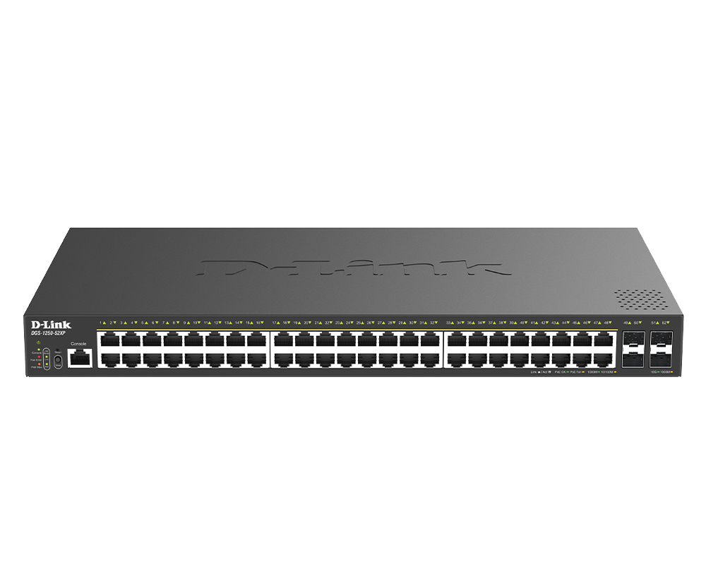 48-PORT GB SMART MANAGED SWITCH/SWITCH 4X 10G SFP+ PORTS 370 W