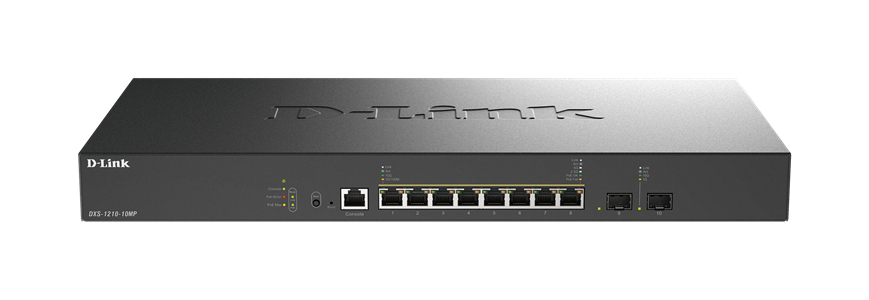 10-PORT 10G MULTIGB POE++ SMART/SWITCH 2 X 10G SFP+ PORTS