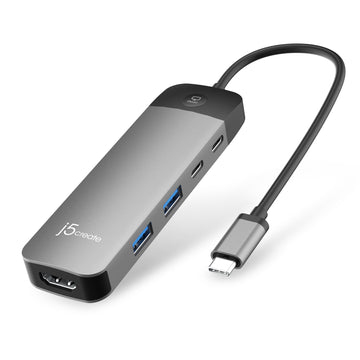 USB-C 4K60 HUB WITH PD/SCREEN-OFF CONTROL