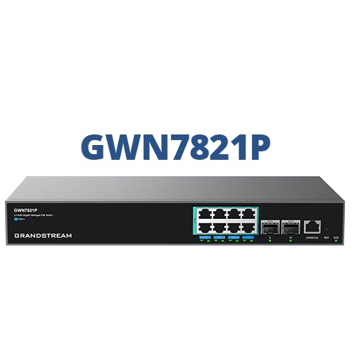 Grandstream GWN7821P Layer 3 switch-uri de retea Multi-Gigabit