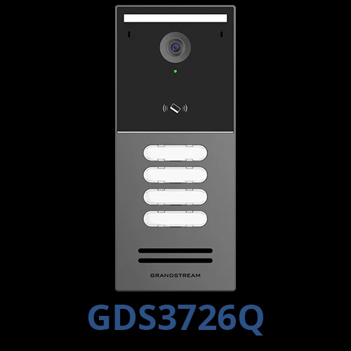 Grandstream GDS3726Q - inteligenta statie video de poarta IP