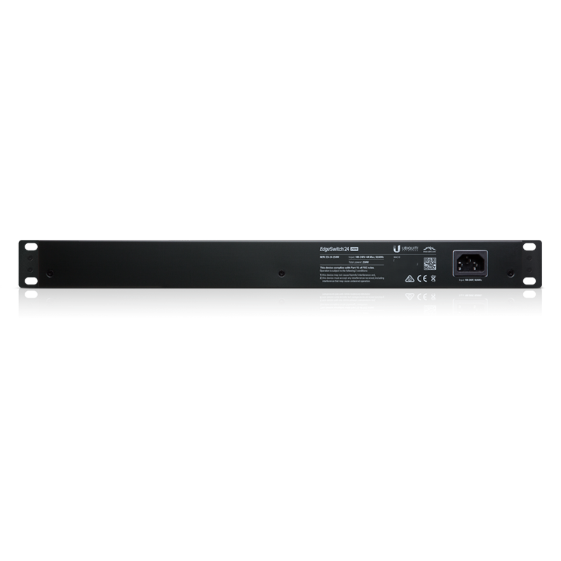 Ubiquiti EdgeSwitch 24/24 Gigabit RJ45 Ports/2 SFP Ports/250W/PoE+/ES-24-250W - imaginea 5