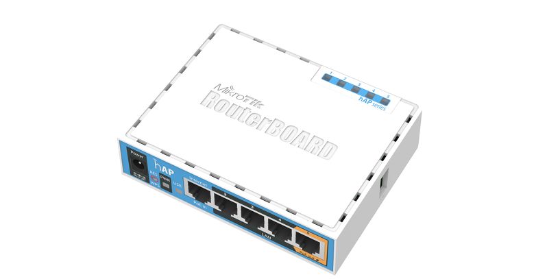 MikroTik home Access Point RB951Ui-2nD, hAP, 2.4 GHz, 5x 10/100, USB - imaginea 3