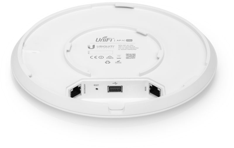 Ubiquiti Wireless AP WIFI5 - AC1750 - 3x3 - Indoor - 1 GbE - Unifi - UAP-AC-PRO - imaginea 4