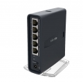 MikroTik home AC Access Point RB952Ui-5ac2nD-TC, hAP ac lite TC, 2.4/5GHz, 5x 10/100, Tower Case - imaginea 4