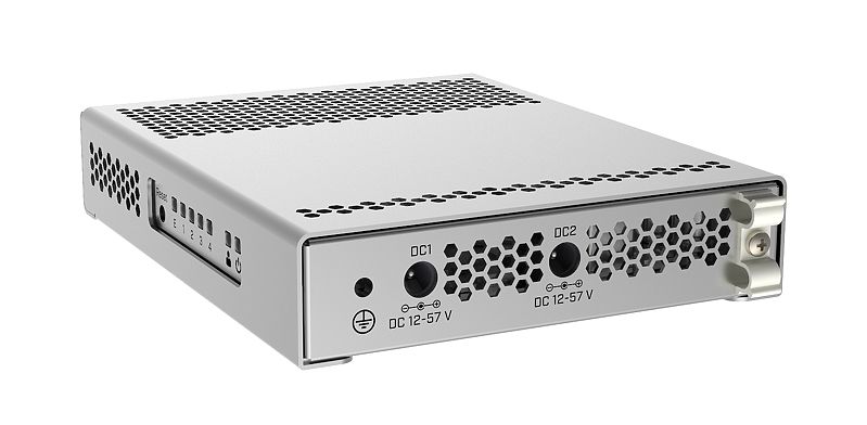 MikroTik Cloud Router Switch CRS305-1G-4S+IN, 4x SFP+, 1x Gigabit - imaginea 3
