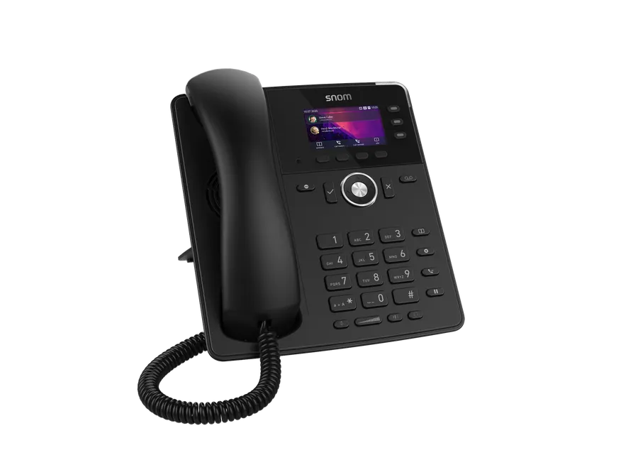 SNOM D717 VOIP Telefon (SIP), Gigabit negru