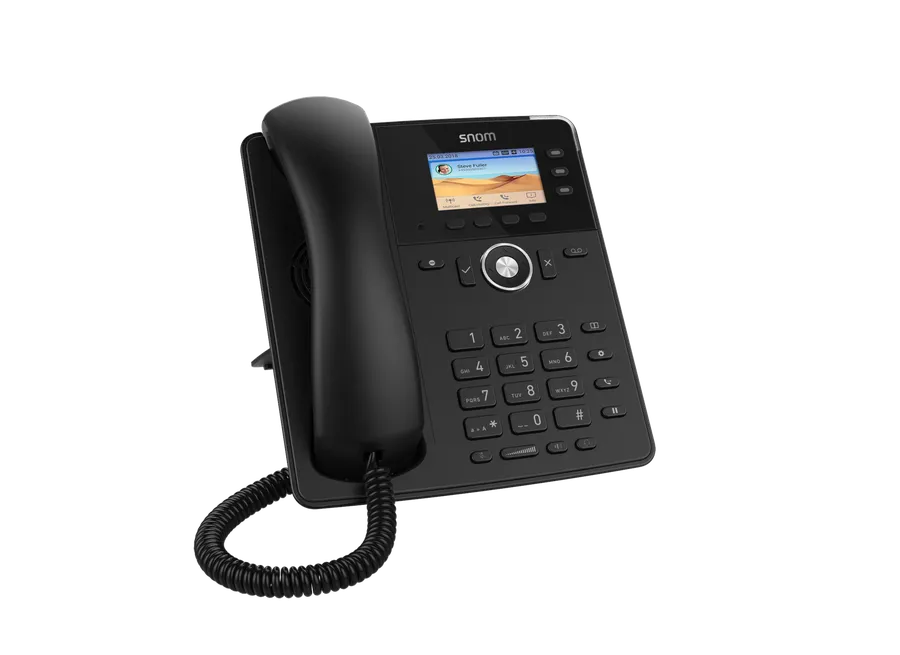 SNOM D717 VOIP Telefon (SIP), Gigabit negru - imaginea 3