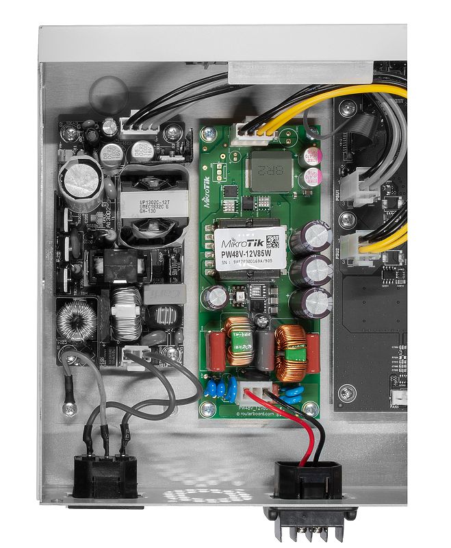 MikroTiK Power supply 48V Open frame with 12V 7A output, for new r2 CCR revisions - imaginea 3
