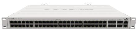 MikroTik Cloud Router Switch CRS354-48G-4S+2Q+RM, 48x Gigabit RJ45, 4x SFP+ 10G, 2x QSFP+ 40G, Rackmount - imaginea 3