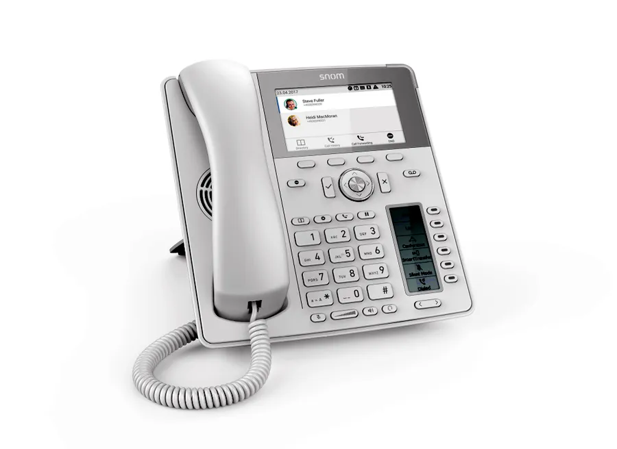 Snom _SNOM D785 VOIP Telefon Prof. (SIP), Gigabit alb cu eigenem Branding