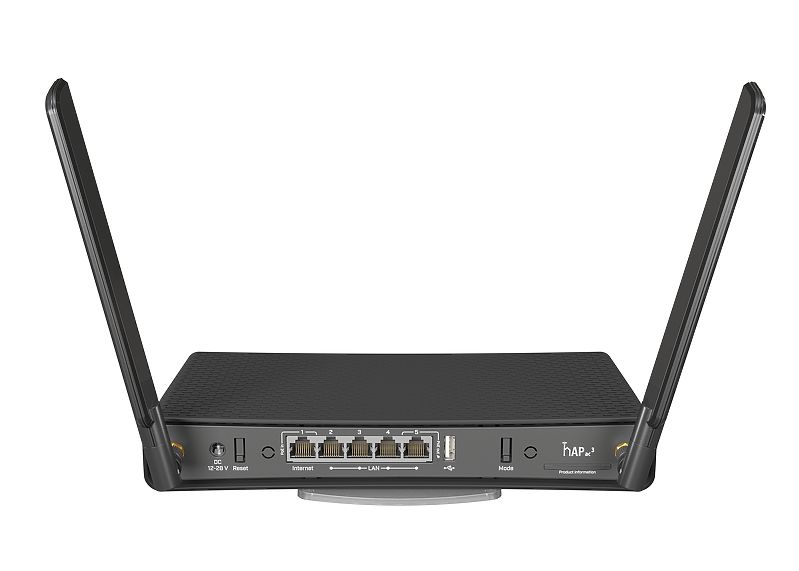MikroTik home AC Access Point RBD53iG-5HacD2HnD, hAP ac3, 2.4/5 GHz, 5x Gigabit