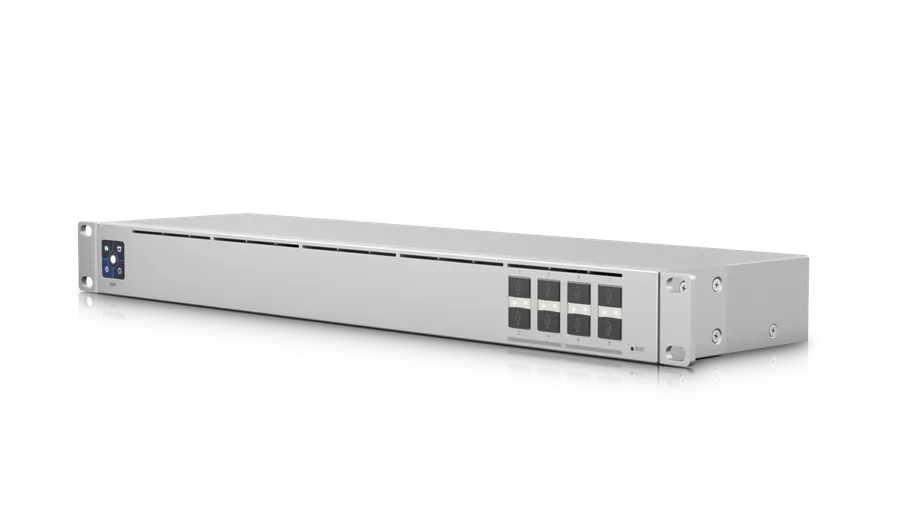 Ubiquiti Switch full managed Layer2 8 Port - 8x SFP+ - 19" - fara ventilator - UniFi - USW-Aggregation