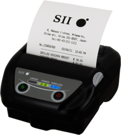 Seiko Instruments Mobildrucker Seiko MP-B30, 80 mm, Bluetooth & USB negru