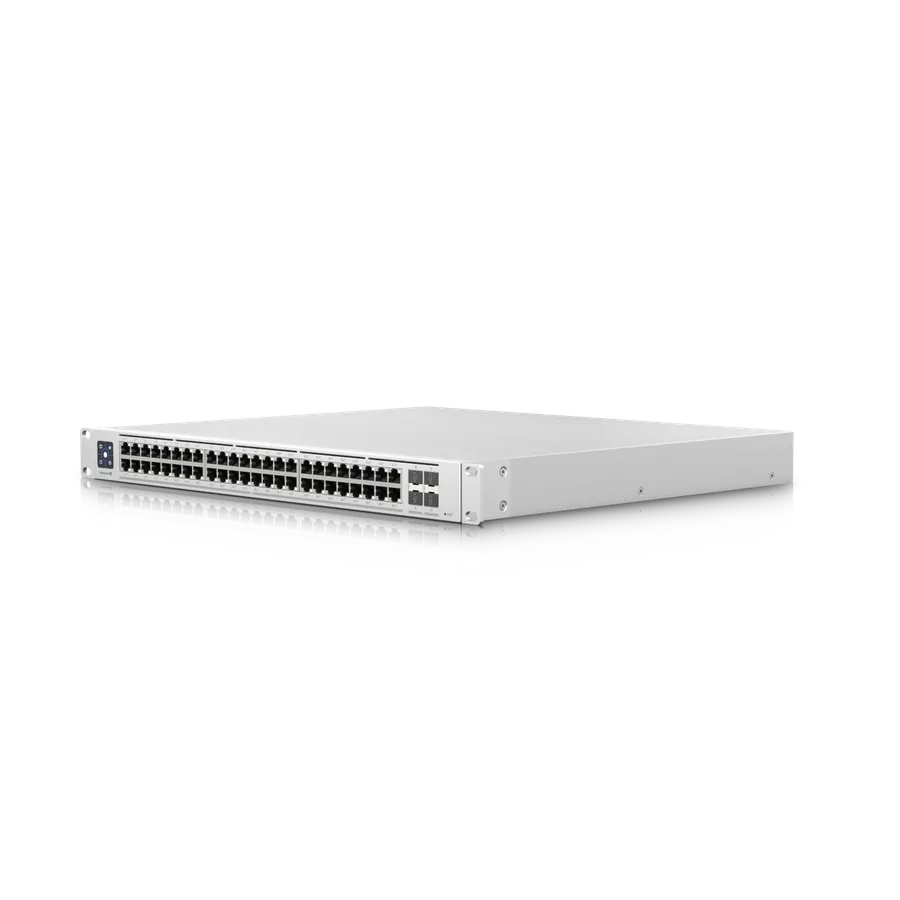 Ubiquiti Switch full managed Layer3 52 Port - 48x 2,5 GbE - PoE Budget 720W - 48x PoE at - 4x SFP+ - 19" - UniFi - USW-Enterprise-48-PoE