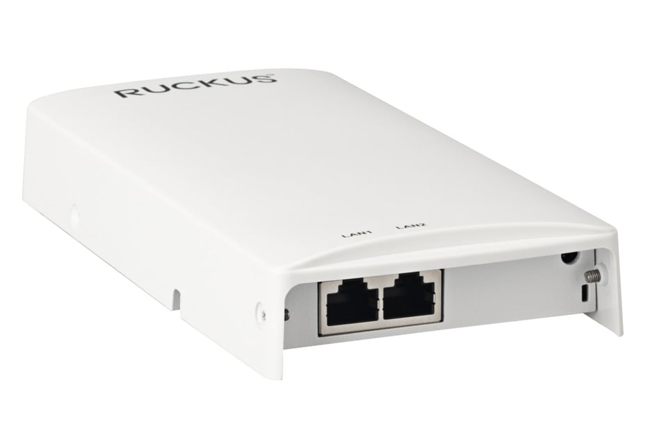 RUCKUS Networks WLAN RUCKUS Networks wireless ap - wifi6 - ax1800 - 2x2 - indoor - 1 gbe - h350 - 2x 1 gbe out - 1 radio ble/zigbee + 1x usb- beamflex+