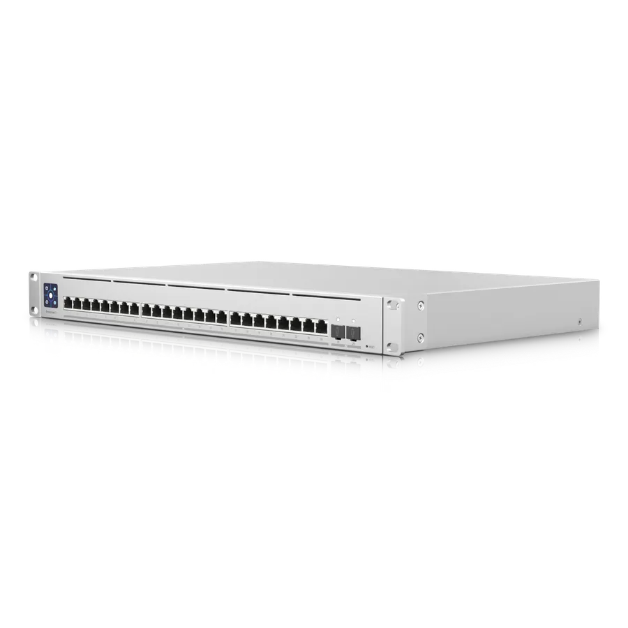Ubiquiti Switch full managed Layer3 26 Port - 24x 10 GbE - 2x SFP28 - 19" - UniFi - USW-EnterpriseXG-24