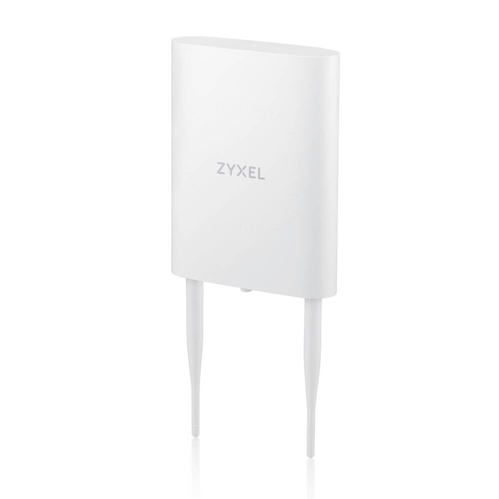 Zyxel Wireless AP WIFI6 - AX1800 - 2x2 - Outdoor - 1x 1 GbE PoE at - NWA55AXE - IP55 - NebulaFlex