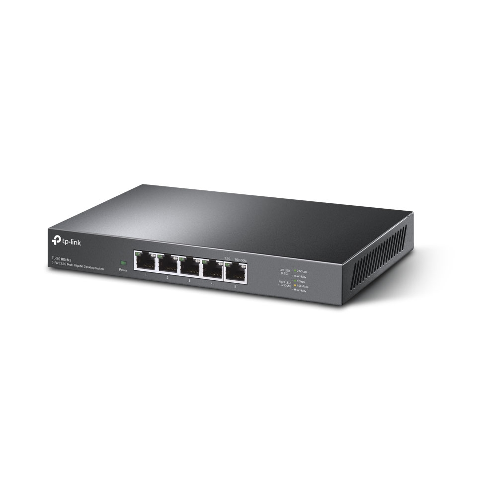TP-Link - TL-SG105-M2 - 5-Port 2.5G Multi-Gigabit Desktop Switch - imaginea 3