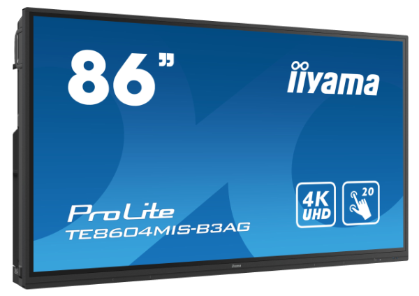 iiyama TFT-Touch 86,0"/217,4cm iiyama ProLite TE8604MIS - 24/7 *negru*