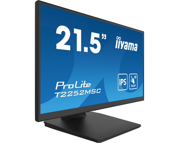 iiyama TFT-Touch 21,5"/54,6cm iiyama ProLite T2234AS *negru* 16:9