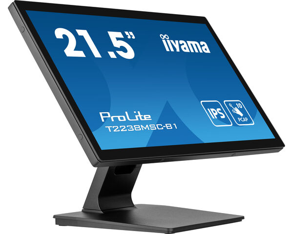 iiyama TFT-Touch 21,5"/54,5cm iiyama ProLite T2238MSC *negru* 16:9