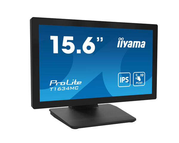 iiyama TFT-Touch 15,6"/39,5cm iiyama ProLite T1634MC-B1S *negru* 16:9
