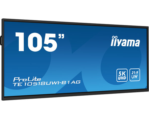 iiyama TFT-Touch 104,6"/265,7cm iiyama ProLite TE10518UWI *negru* 21:9