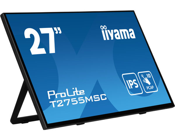 iiyama TFT-Touch 27,0"/68,4cm iiyama ProLite T2755QSC-B1 *negru* 16:9