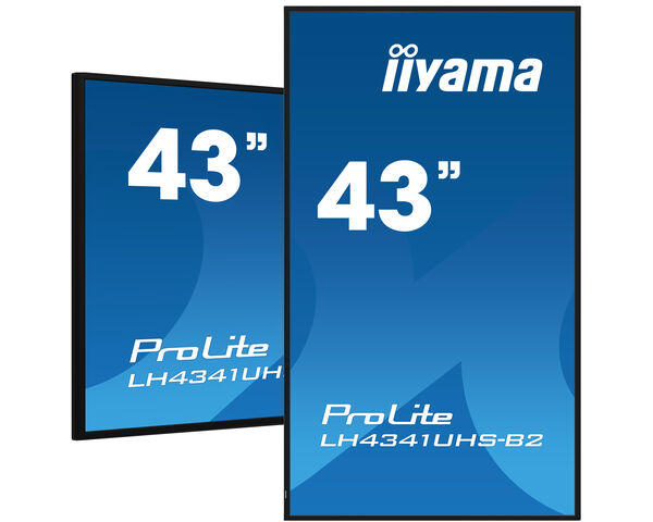 iiyama TFT 42,5"/108cm iiyama ProLite LH4341UHS-B2 - 24/7 *negru*