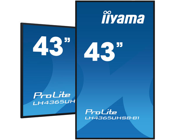 iiyama TFT 42,5"/108cm iiyama ProLite LH4365UHSB - 24/7 *negru*