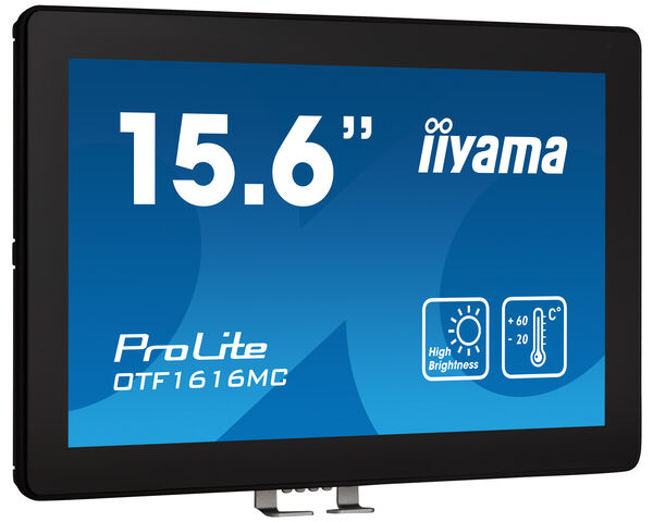 iiyama TFT-Touch 15,6"/39,5cm iiyama ProLite OTF1616MC *negru* 16:9 - open frame