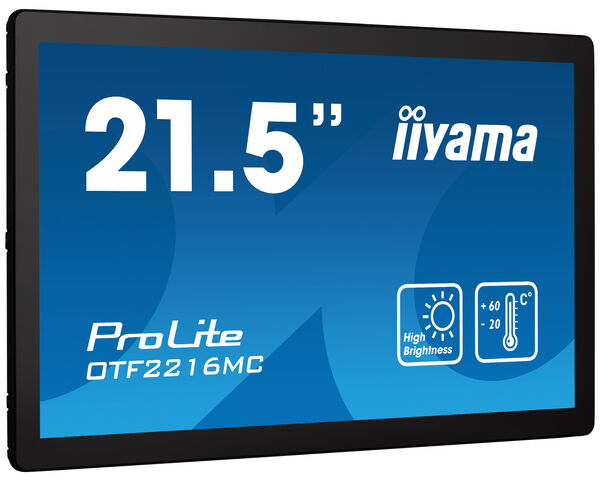 iiyama TFT-Touch 21,5"/54,6cm iiyama ProLite OTF2216MC *negru* 16:9 - open frame