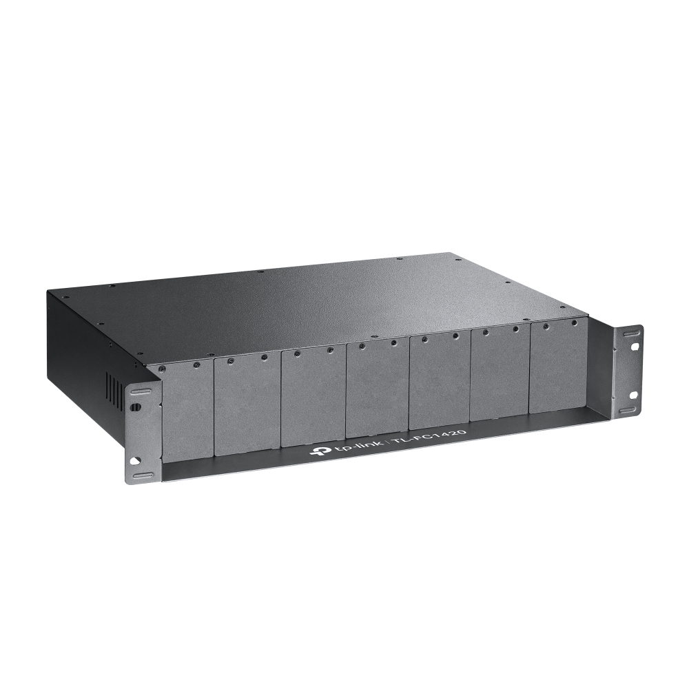 TP-Link - FC1420- 14-Slot-Rackmountgehause pentru Medienkonverter - imaginea 3